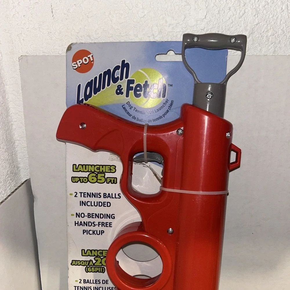 'SPOT' LAUNCH AND‎ FETCH TENNIS BALL LAUNCHER DOG TOY